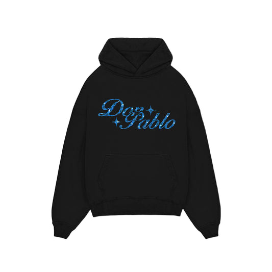 Donpablo rhinestone "blue" hoodie 2.7